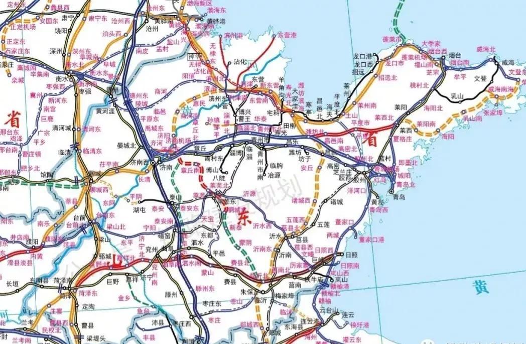 山东高铁线路图，诗意之旅探索自然美景的旅程
